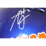 Ashton Jeanty Autographed Boise State Broncos Authentic Helmet Beckett W 53214