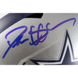 Deion Sanders Autographed/Signed Dallas Cowboys F/S Speed Helmet Beckett 49663