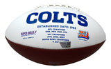 Anthony Richardson Signed Indianapolis Colts Logo Football Fanatics