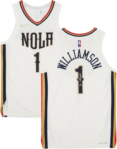 Zion Williamson New Orleans Pelicans SignedMixtape Authentic Jersey