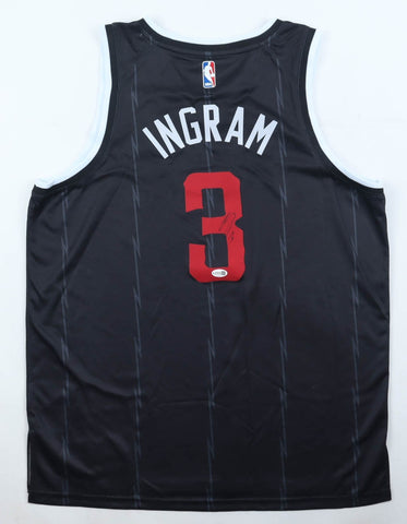 Brandon Ingram Signed Toronto Raptors Nike Jersey (JSA) 2016 #2 Overall NBA Pick