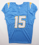 Ladd McConkey Signed Los Angeles Chargers Jersey (Beckett) Ex-Georgia Bulldog WR