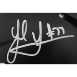 Jack Sawyer Signed Ohio State Buckeyes Black Authentic Helmet Insc Beckett 49634