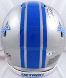 D'Andre Swift Autographed Lions F/S Speed Authentic Helmet *Thin-Beckett W Holo