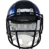 Seattle Seahawks Full Size Replica Chrome Helmet Riddell New In Box 39609
