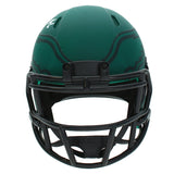 DeVonta Smith Autographed Philadelphia Eagles RAVE Speed Mini Helmet Beckett