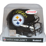 Najee Harris Autographed/Signed Pittsburgh Steelers Mini Helmet FAN 42832