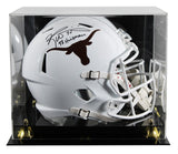 Texas Ricky Williams "98 HT" Signed Full Size Speed Rep Helmet W/ Case BAS Wit