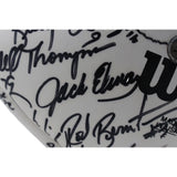 Elway Phillips Maddux +53 Signed Denver Broncos 93 Team Football Beckett 55435