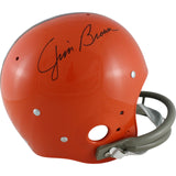 Jim Brown Autographed/Signed Cleveland Browns TK Helmet Beckett 50158