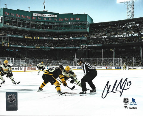 Charlie Coyle Winter Classic Boston Bruins Autographed Signed 8x10 Photo JSA PSA