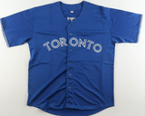 Jose Bautista Signed Blue Jays Jersey (JSA COA) Toronto 6xAll Star 3rd Baseman