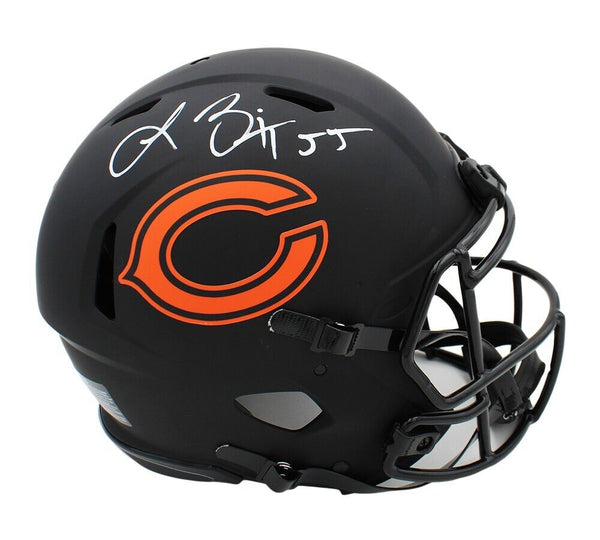 Lance Briggs Chicago Bears Speed Authentic Eclipse NFL Helmet