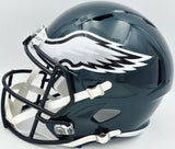 MICHAEL VICK AUTOGRAPHED EAGLES GREEN FULL SIZE HELMET BECKETT WITNESS 243606