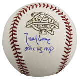 D-Backs Randy Johnson "WS MVP" Signed 2001 WS Logo OML Baseball BAS #BW88064