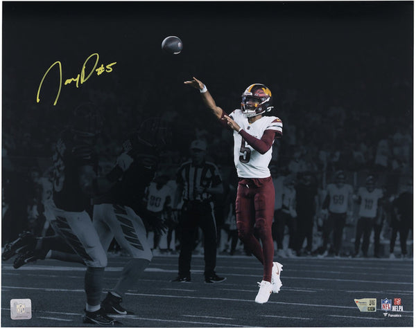 Jayden Daniels Autographed Commanders Spotlight 16" x 20" Photograph Fanatics