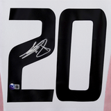 Clarence Seedorf Signed AC Milan Away Soccer Jersey #20 with Beckett COA