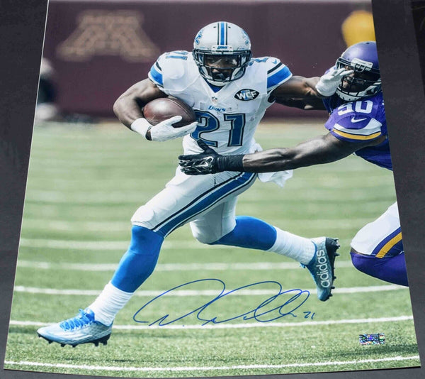 AMEER ABDULLAH AUTOGRAPHED SIGNED DETROIT LIONS 16x20 PHOTO COA