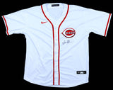 Matt McLain Signed Cincinnati Reds Nike Authentic Jersey (JSA) 2021 1st Round Pk