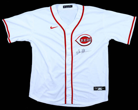 Matt McLain Signed Cincinnati Reds Nike Authentic Jersey (JSA) 2021 1st Round Pk