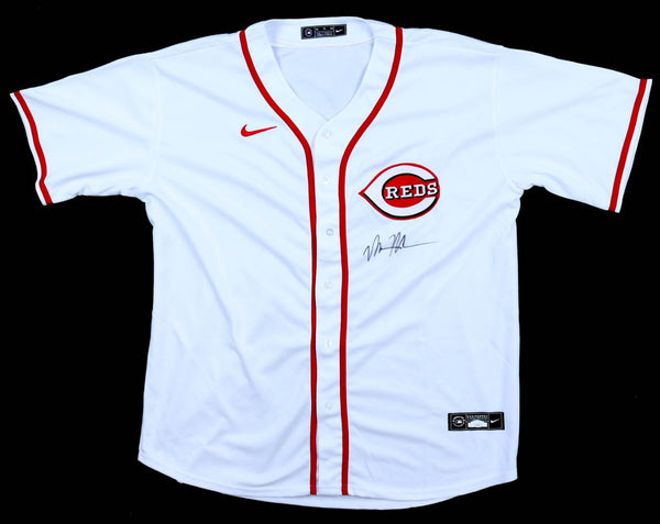 Matt McLain Signed Cincinnati Reds Nike Authentic Jersey (JSA) 2021 1st Round Pk