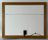 LeBron James & Carmelo Anthony Dual Autographed " Photo -- LED Shadowbox UDA COA