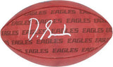 Devonta Smith Philadelphia Eagles Autographed Duke Showcase Football
