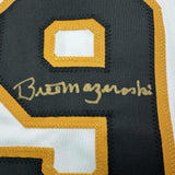 Autographed/Signed Bill Mazeroski Pittsburgh White Baseball Jersey JSA COA