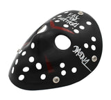 Ari Lehman Signed Friday the 13th Black Costume Mask with Kill For Mother Insc