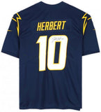 Justin Herbert Los Angeles Chargers Autographed Navy Nike Limited Jersey
