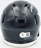 MICHAEL VICK AUTOGRAPHED EAGLES 2022 ALTERNATE BLACK MINI HELMET BECKETT 243632