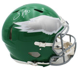Brian Dawkins Signed Philadelphia Eagles Speed Authentic Kelly Green NFL Helmet