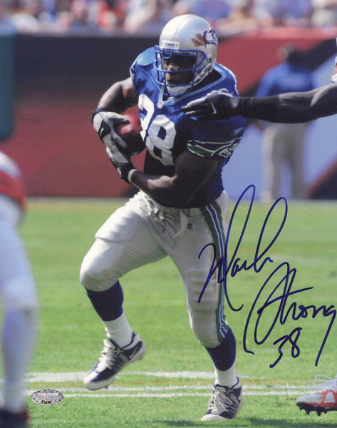 Mack Strong Autographed Signed 8x10 Photo Seattle Seahawks MCS Holo #63489
