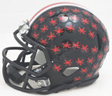 GARRETT WILSON AUTOGRAPHED OHIO STATE BLACK SPEED MINI HELMET FANATICS 216717
