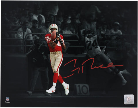 Autographed Jerry Rice 49ers 11x14 Photo Fanatics Authentic COA Item#13435595