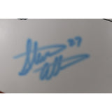 Steve Atwater Autographed Denver Broncos White Football Mounted Memories 51601