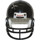 Mark Brunell Signed Jacksonville Jaguars VSR4 Replica Mini Helmet BAS 44159