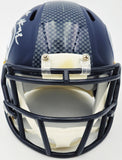 BYRON MURPHY II AUTOGRAPHED SEAHAWKS BLUE SPEED MINI HELMET MCS HOLO 235602