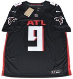 MICHAEL PENIX JR AUTOGRAPHED ATLANTA FALCONS #9 BLACK NIKE JERSEY BECKETT