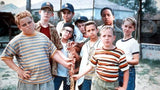 "The Sandlot" Signed by 6 Cast Members 35" x 43" Framed Jersey 1993 Hit Film