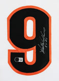 Matt Williams "5x AS" Authentic Signed White Pro Style Framed Jersey BAS Witness