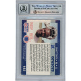 Emmitt Smith Autographed/Signed 90 Pro Set #685 10 Auto Card Slab Beckett 49925