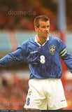 Dunga Signed Brazil National Team (Medium) Jersey (JSA) 1994 World Cup Champion
