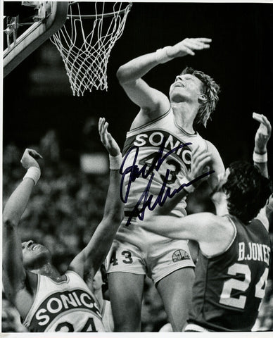 Jack Sikma Autographed Signed 8x10 Photo Seattle Supersonics MCS Holo #70247