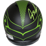 Jaxon Smith-Njigba Signed Seattle Seahawks Eclipse Mini Helmet FAN 43027