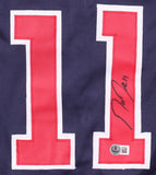 Jose Ramirez Signed Cleveland Guardians Jersey (Beckett) 2xAll Star at 3rd/J-Ram