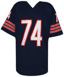 Jim Covert Signed Navy Throwback Custom Football Jersey w/HOF'20 -(SCHWARTZ COA)