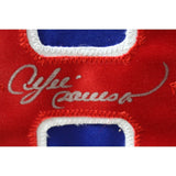 Andre Dawson Autographed/Signed Blue Pro Style Jersey JSA 45958