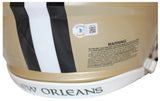 Derek Carr Signed New Orleans Saints Authentic Speed Helmet Beckett 39719