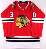 Ed Belfour Signed Chicago Blackhawks Jersey (JSA COA) NHL Career 1989-2008 / HOF